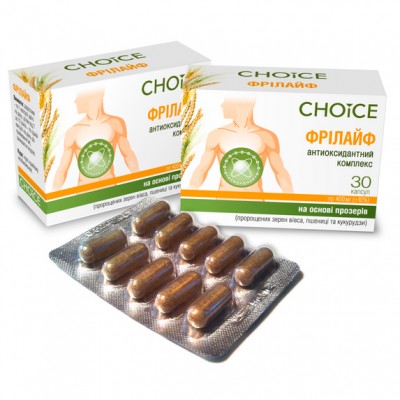 ФРИЛАЙФ - Антиоксидантный комплекс, 30 капсул, Choice