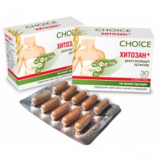 ХИТОЗАН+ - Детоксикация организма, 30 капсул, Choice
