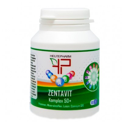 Витаминный комплекс для людей старше 50 лет ZENTAVIT Komplex 50+, 100 табл., Heutepharm