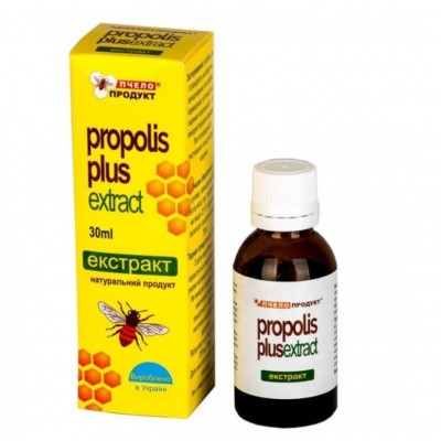 Концентрированный экстракт прополиса Propolis Plus extract, 30 мл, Пчелопродукт