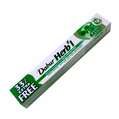 Зубная паста Базилик, 75+25 г, Dabur