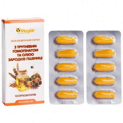 Фитосвечи с трутневым гомогенатом, уп.10 шт., Медок
