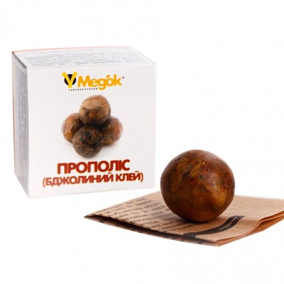 Прополис (пчелиный клей), 10 г, Медок