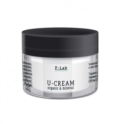 Крем для лица с экстрактом лечебных грязей U-Cream  Аксимед