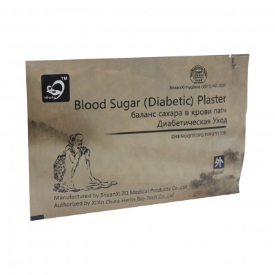 Пластырь для понижения сахара в крови Диабетический Blood Sugar Diabetic Plaster, шт.